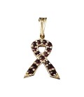 Pendentif Ruban rouge "Lutte contre le sida"
