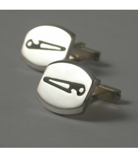 Bouton de manchette pour homme Navale "066-1"