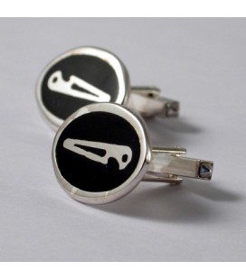 Bouton de manchette pour homme Navale "066-2"
