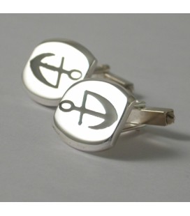 Bouton de manchette pour homme Navale "067-1"