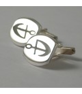 Bouton de manchette pour homme Navale "067-1"