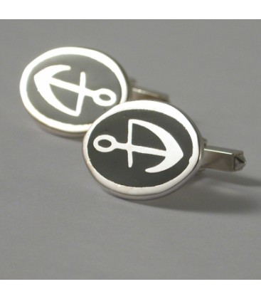 Bouton de manchette pour homme Navale "067-2"