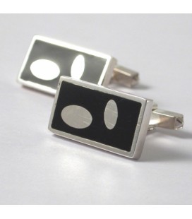 Bouton de manchette pour homme Art Déco "104-3"