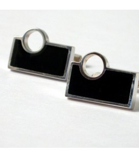 Bouton de manchette pour homme Art Déco "104-4"