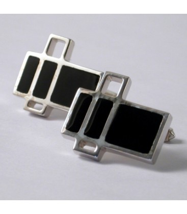 Bouton de manchette pour homme Art Déco "104-5"