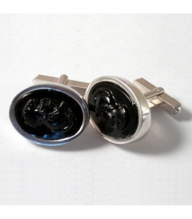 Bouton de manchette pour homme Décadence "123-2"