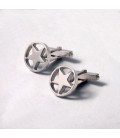 Bouton de manchette pour homme Etoiles "133-1"