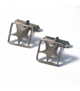 Bouton de manchette pour homme Etoiles "133-3"