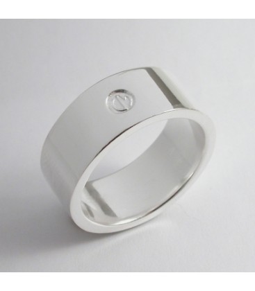 Bague pour homme Contemporaine "030P"