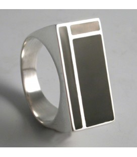 Bague pour homme Art Déco "104-2"