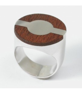 Bague pour homme Ebéniste "113-5/AC"