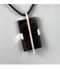 Pendentif pour homme Ebéniste "113-4EB/28"