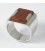 Bague pour homme Ebéniste "113-4/AC"