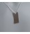 Pendentif pour homme Messages "062-10-31"
