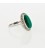 Bague MARQUISE malachite