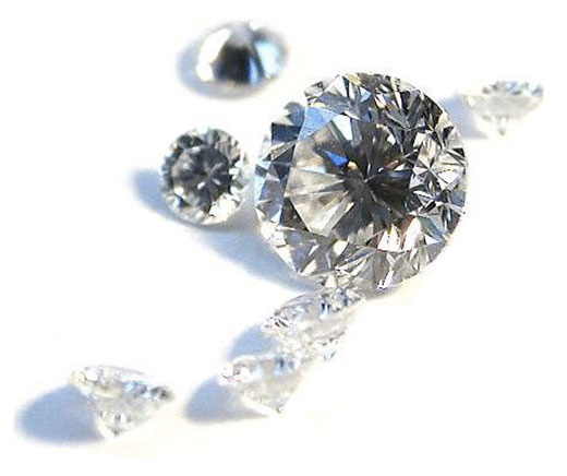 Les pierres moissanite